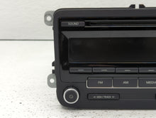 2012-2015 Volkswagen Passat Radio AM FM Cd Player Receiver Replacement P/N:1K0 035 164 D 1K0 035 164 F Fits OEM Used Auto Parts