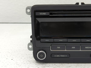 2012-2015 Volkswagen Passat Radio AM FM Cd Player Receiver Replacement P/N:1K0 035 164 D 1K0 035 164 F Fits OEM Used Auto Parts