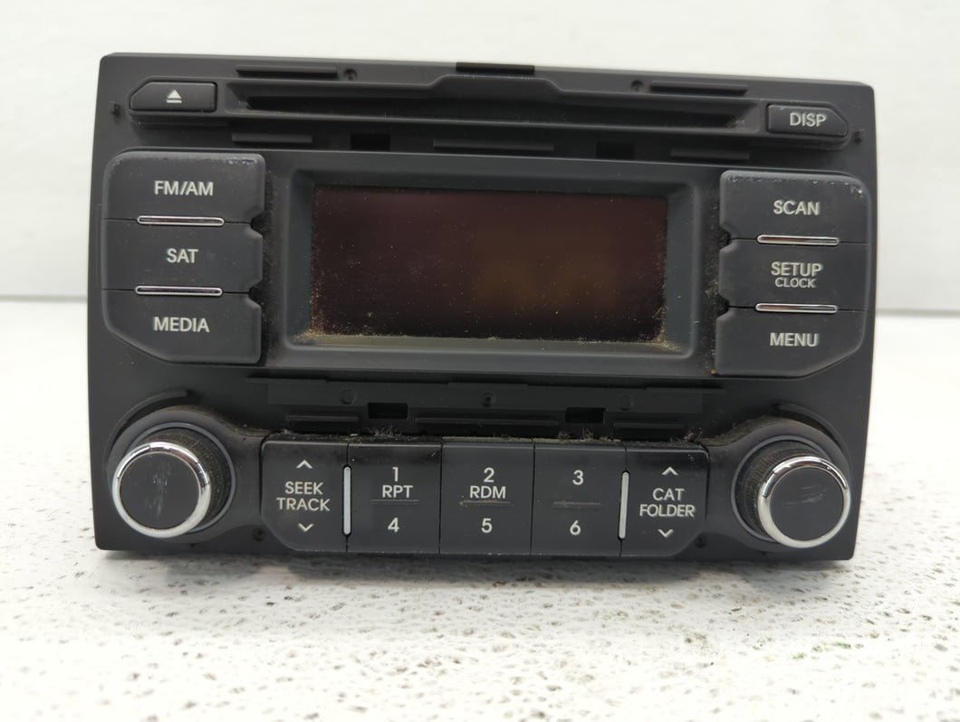 2012-2015 Kia Rio Radio AM FM Cd Player Receiver Replacement P/N:96170-1W950CA 96170-1W900CA Fits 2012 2013 2014 2015 OEM Used Auto Parts