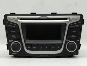 2014 Hyundai Accent Radio AM FM Cd Player Receiver Replacement P/N:96170-1R1104X 96170-1R1104 Fits OEM Used Auto Parts