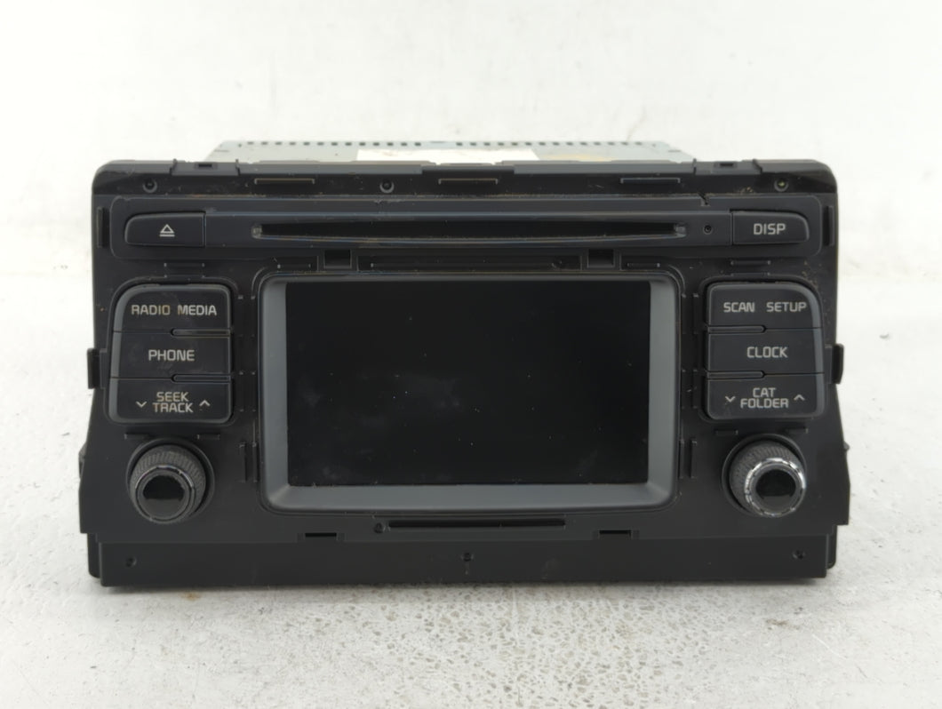 2016-2018 Kia Optima Radio AM FM Cd Player Receiver Replacement P/N:96180-D5100WK 96180-A8150WK Fits 2016 2017 2018 OEM Used Auto Parts