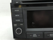 2014-2015 Hyundai Sonata Radio AM FM Cd Player Receiver Replacement P/N:96180-3Q8504X Fits 2014 2015 OEM Used Auto Parts