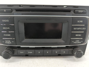 2016-2017 Kia Rio Radio AM FM Cd Player Receiver Replacement P/N:96170-1W960CA Fits 2016 2017 OEM Used Auto Parts