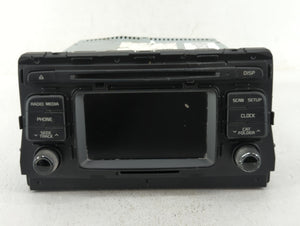 2016-2018 Kia Optima Radio AM FM Cd Player Receiver Replacement P/N:96180-D5100WK Fits 2016 2017 2018 OEM Used Auto Parts