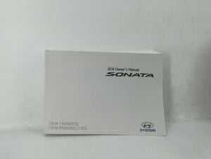 2016 Hyundai Sonata Owners Manual Book Guide OEM Used Auto Parts