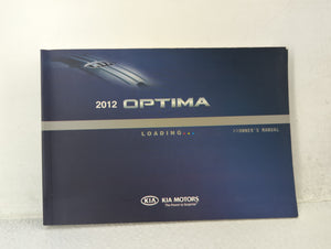 2012 Kia Optima Owners Manual Book Guide OEM Used Auto Parts