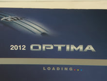 2012 Kia Optima Owners Manual Book Guide OEM Used Auto Parts