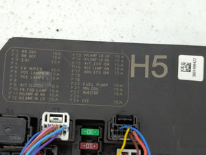 2013-2019 Nissan Sentra Fusebox Fuse Box Panel Relay Module P/N:24382 EW70B 284B7 3SG1C Fits 2013 2014 2015 2016 2017 2018 2019 OEM Used Auto Parts