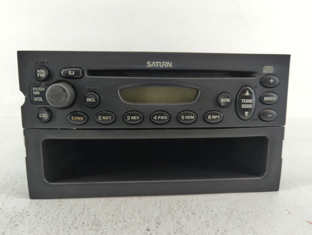 2003 Saturn Ion Radio AM FM Cd Player Receiver Replacement P/N:21025330 Fits 2000 2001 2002 OEM Used Auto Parts