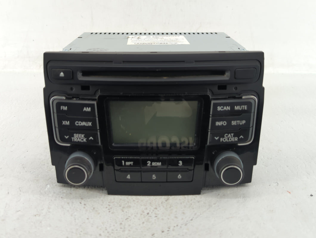 2011 Hyundai Sonata Radio AM FM Cd Player Receiver Replacement P/N:96180-3Q000 96180-3Q0014X Fits OEM Used Auto Parts