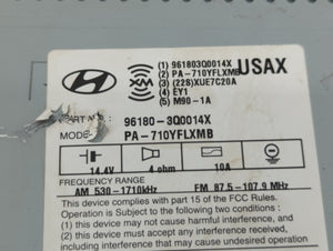 2011 Hyundai Sonata Radio AM FM Cd Player Receiver Replacement P/N:96180-3Q000 96180-3Q0014X Fits OEM Used Auto Parts