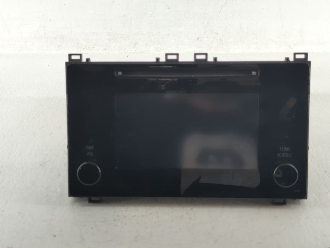 2017-2019 Toyota Corolla Radio AM FM Cd Player Receiver Replacement P/N:86140-02521 86140-02520 Fits 2017 2018 2019 OEM Used Auto Parts