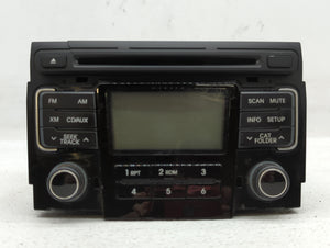 2011 Hyundai Sonata Radio AM FM Cd Player Receiver Replacement P/N:96190-3Q000 96180-3Q001 Fits OEM Used Auto Parts