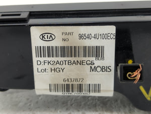 2011-2013 Kia Optima Radio Control Panel