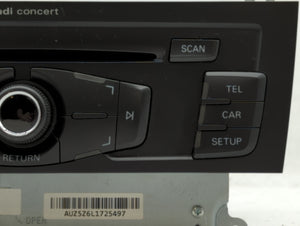 2011-2017 Audi Q5 Radio AM FM Cd Player Receiver Replacement P/N:8T1 035 186 R 8T1 035 664 A Fits OEM Used Auto Parts