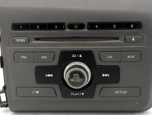 2012 Honda Civic Radio AM FM Cd Player Receiver Replacement P/N:39100-TS8-A313-M1 Fits OEM Used Auto Parts