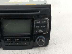 2011 Hyundai Sonata Radio AM FM Cd Player Receiver Replacement P/N:96190-3Q000 96180-3Q001 Fits OEM Used Auto Parts