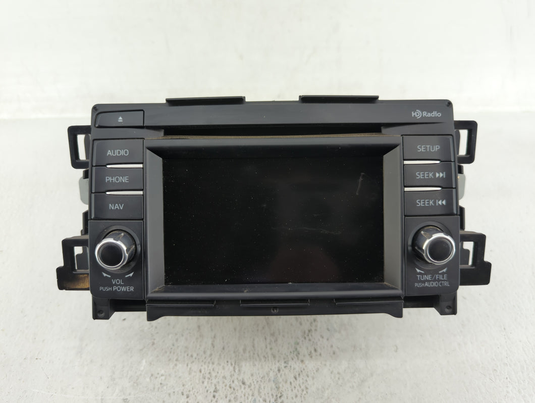 2015 Mazda 6 Radio AM FM Cd Player Receiver Replacement P/N:GJS2 66 DV0A GJS1 66 DV0B Fits OEM Used Auto Parts