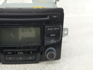 2013-2014 Hyundai Sonata Radio AM FM Cd Player Receiver Replacement P/N:96190-3Q700 96180-3Q8004X Fits 2013 2014 OEM Used Auto Parts