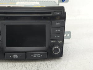 2014-2015 Hyundai Sonata Radio AM FM Cd Player Receiver Replacement P/N:96180-3Q8504X Fits 2014 2015 OEM Used Auto Parts