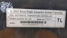 2004 Suzuki Verona Climate Control Module Temperature AC/Heater Replacement P/N:96392751 Fits OEM Used Auto Parts - Oemusedautoparts1.com