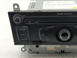 2011 Audi A4 Radio AM FM Cd Player Receiver Replacement P/N:8T1 035 186 R 8T1 035 664 B Fits 2010 2012 2013 2014 2015 2016 2017 OEM Used Auto Parts