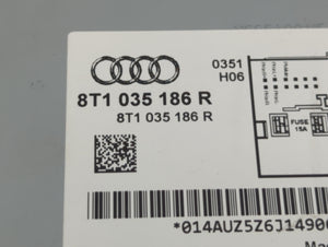 2011 Audi A4 Radio AM FM Cd Player Receiver Replacement P/N:8T1 035 186 R 8T1 035 664 B Fits 2010 2012 2013 2014 2015 2016 2017 OEM Used Auto Parts