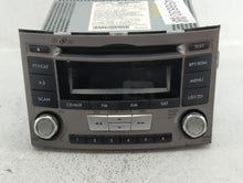 2012-2014 Subaru Legacy Radio AM FM Cd Player Receiver Replacement P/N:86271AJ60B 86201AJ66A Fits 2012 2013 2014 OEM Used Auto Parts