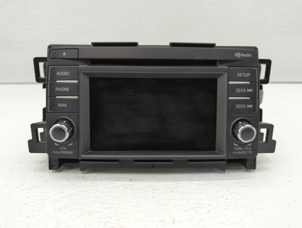 2014 Mazda 6 Radio AM FM Cd Player Receiver Replacement P/N:GJS2 66 DV0A GJS1 66 DV0B Fits OEM Used Auto Parts