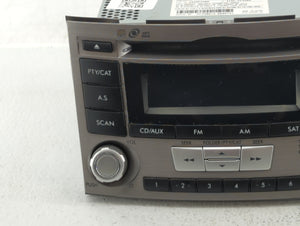 2012-2014 Subaru Legacy Radio AM FM Cd Player Receiver Replacement P/N:86271AJ60B 86201AJ66A Fits 2012 2013 2014 OEM Used Auto Parts