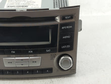 2012-2014 Subaru Legacy Radio AM FM Cd Player Receiver Replacement P/N:86271AJ60B 86201AJ66A Fits 2012 2013 2014 OEM Used Auto Parts