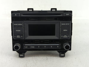 2015 Hyundai Sonata Radio AM FM Cd Player Receiver Replacement P/N:96180-C20504X 98170-C20004X Fits OEM Used Auto Parts