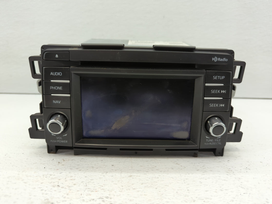 2014 Mazda 6 Radio AM FM Cd Player Receiver Replacement P/N:GJS2 66 DV0A GJS1 66 DV0B Fits OEM Used Auto Parts