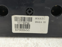 2009-2011 Volkswagen Routan Climate Control Module Temperature AC/Heater Replacement P/N:55111897AB Fits 2009 2010 2011 OEM Used Auto Parts
