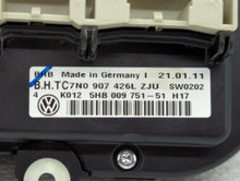 2012 Volkswagen Passat Climate Control Module Temperature AC/Heater Replacement P/N:5HB 009 751-51 Fits OEM Used Auto Parts