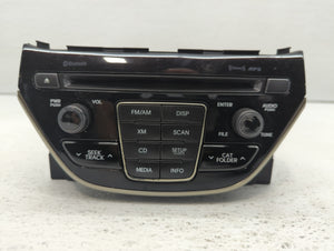 2014-2015 Hyundai Genesis Radio AM FM Cd Player Receiver Replacement P/N:96180-2M118YHG Fits 2014 2015 OEM Used Auto Parts