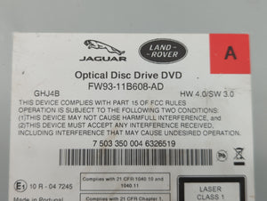 2017-2020 Jaguar F-Pace Radio AM FM Cd Player Receiver Replacement P/N:FW93-11B608-AD GX63-18K812-DE Fits 2016 2017 2018 2019 2020 OEM Used Auto Parts