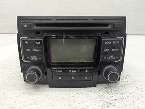 2011 Hyundai Sonata Radio AM FM Cd Player Receiver Replacement P/N:96190-3Q000 96180-3Q001 Fits OEM Used Auto Parts