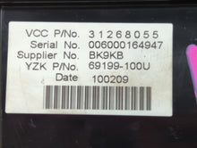 2011 Chevrolet V30 Information Display Screen