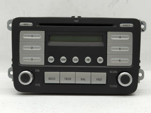 2009-2017 Volkswagen Tiguan Radio AM FM Cd Player Receiver Replacement P/N:1K0 035 161 D 1K0 035 188 F Fits OEM Used Auto Parts