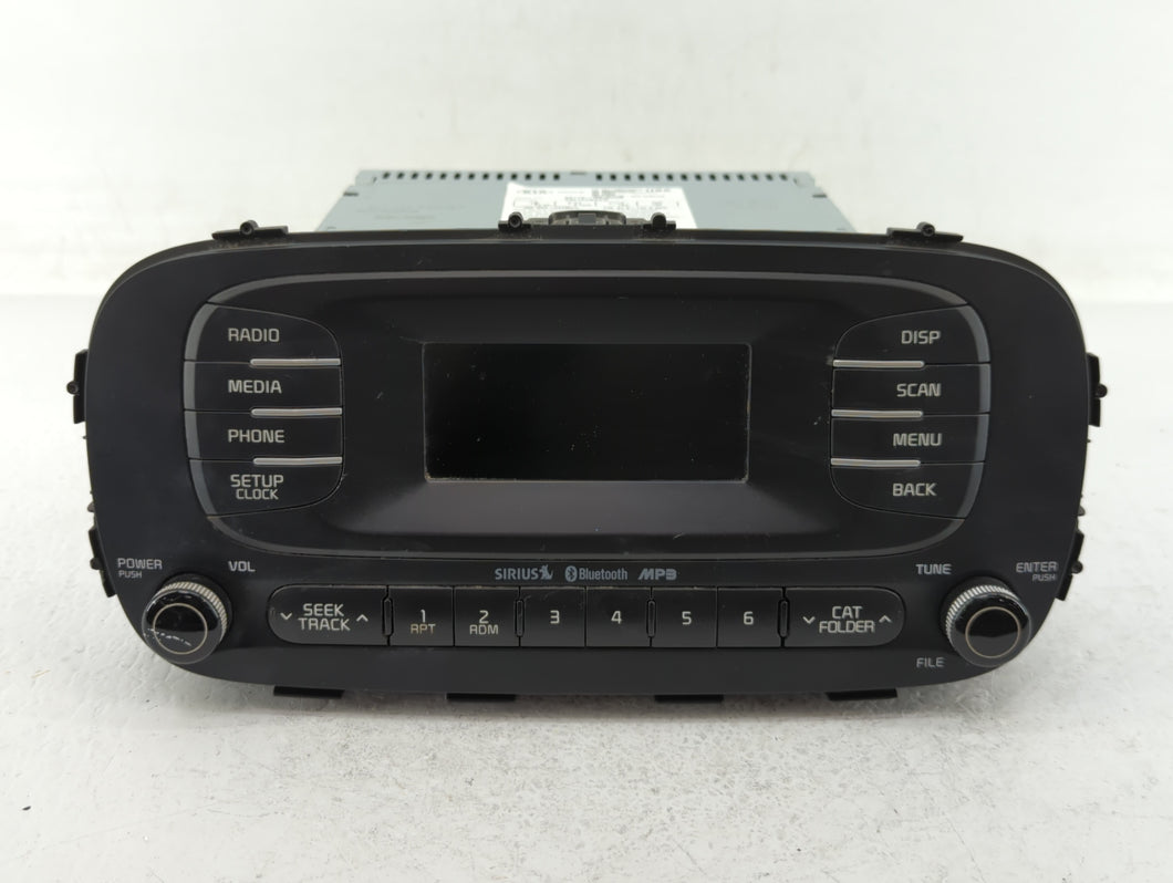 2014-2016 Kia Soul Radio AM FM Cd Player Receiver Replacement P/N:96170-B2090CA Fits 2014 2015 2016 OEM Used Auto Parts