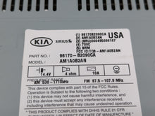 2014-2016 Kia Soul Radio AM FM Cd Player Receiver Replacement P/N:96170-B2090CA Fits 2014 2015 2016 OEM Used Auto Parts