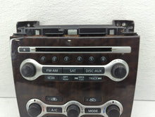 2011-2011 Nissan Maxima Radio Control Panel