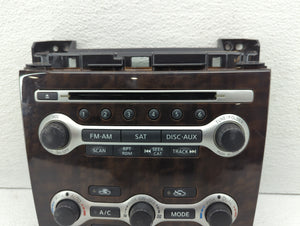 2011-2011 Nissan Maxima Radio Control Panel