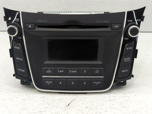 2017 Hyundai Elantra Gt Radio AM FM Cd Player Receiver Replacement P/N:96170-A5260GU 96160-F2101UAT Fits 2018 OEM Used Auto Parts