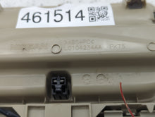 2012 Nissan Versa Overhead Roof Console Beige