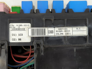 2006-2011 Hyundai Accent Fusebox Fuse Box Panel Relay Module P/N:91285-1E010 91203-1E015 Fits 2006 2007 2008 2009 2010 2011 OEM Used Auto Parts