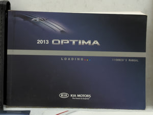 2013 Kia Optima Owners Manual Book Guide OEM Used Auto Parts