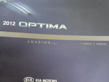 2012 Kia Optima Owners Manual Book Guide OEM Used Auto Parts