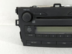 2009 Toyota Corolla Radio AM FM Cd Player Receiver Replacement P/N:86120-12B30 Fits OEM Used Auto Parts